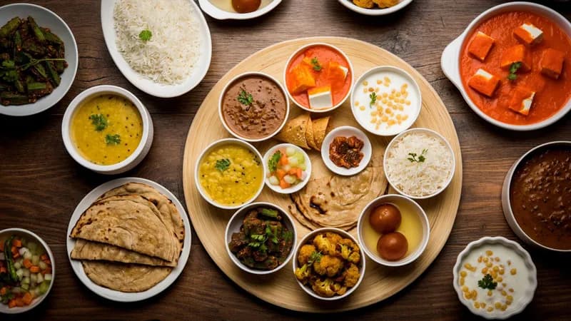 Fresh dabba — home-cooked vegetarian meal